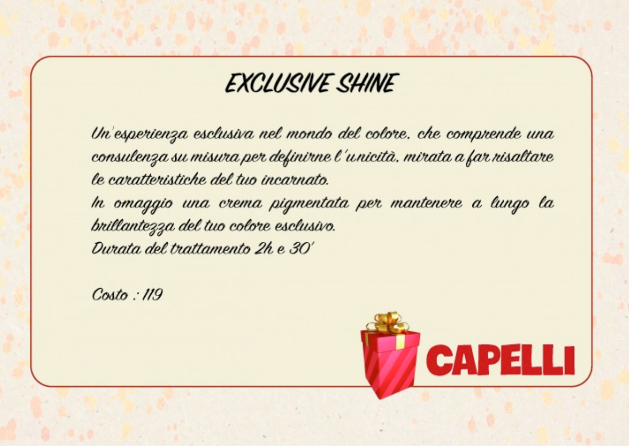 Exclusive Shine 119€