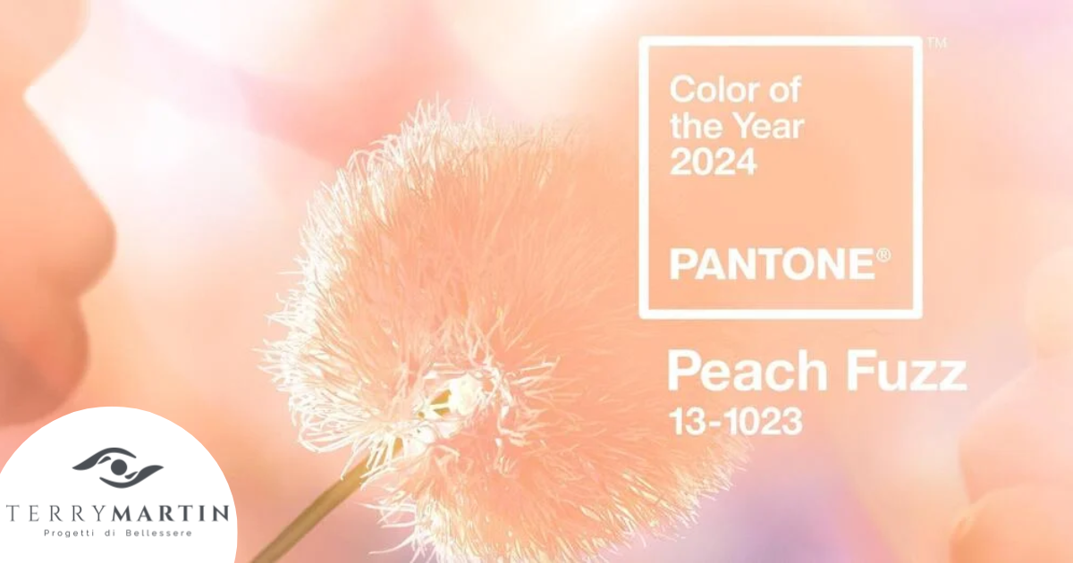 Pantone 2024: peach fuzz - una dolce scelta per capelli, make up e outfit.